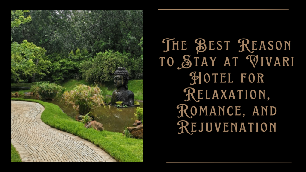 The Best Reason to Stay at Vivari Hotel for Relaxation, Romance, and Rejuvenation